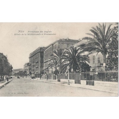 Nice - Promenade des Anglais Hôtel de la Méditerranée